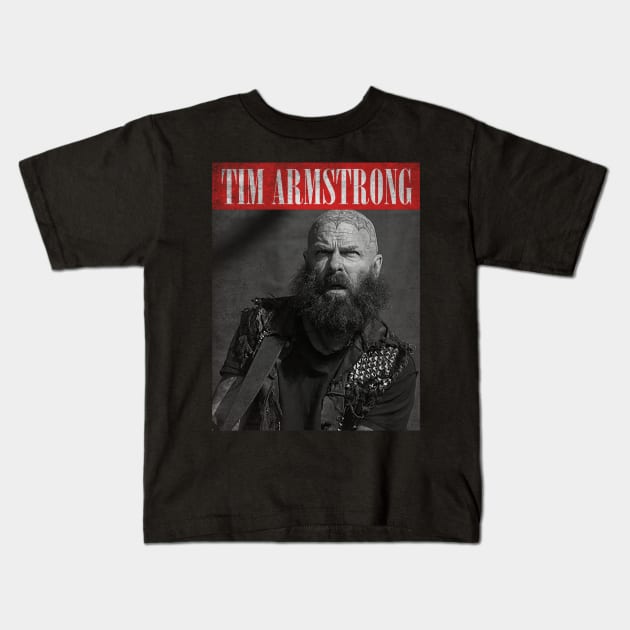 tim armstrong Kids T-Shirt by partikelir.clr